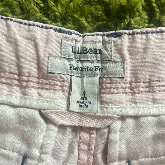 L.L. BEAN CARGO SHORTS PINK - Picture 3 of 7